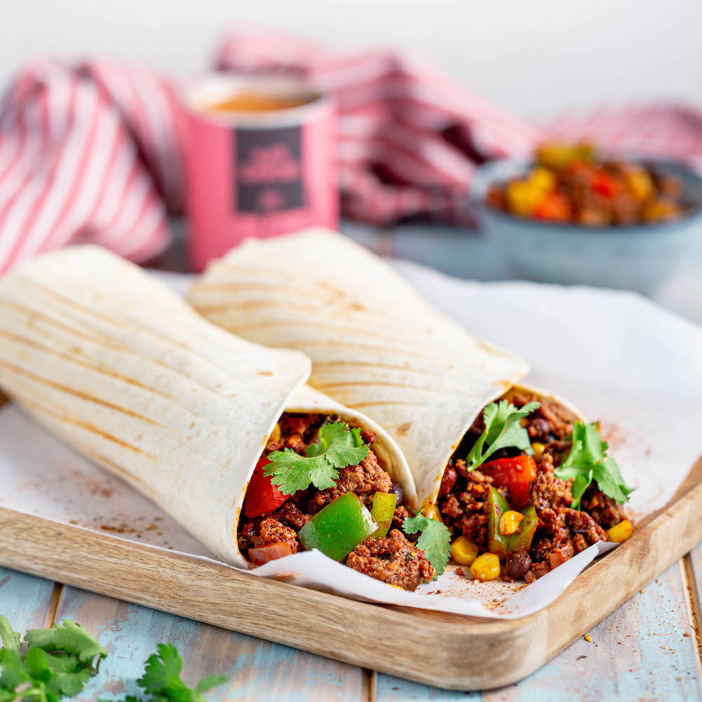Burritos mexicanos Receta JUST SPICES
