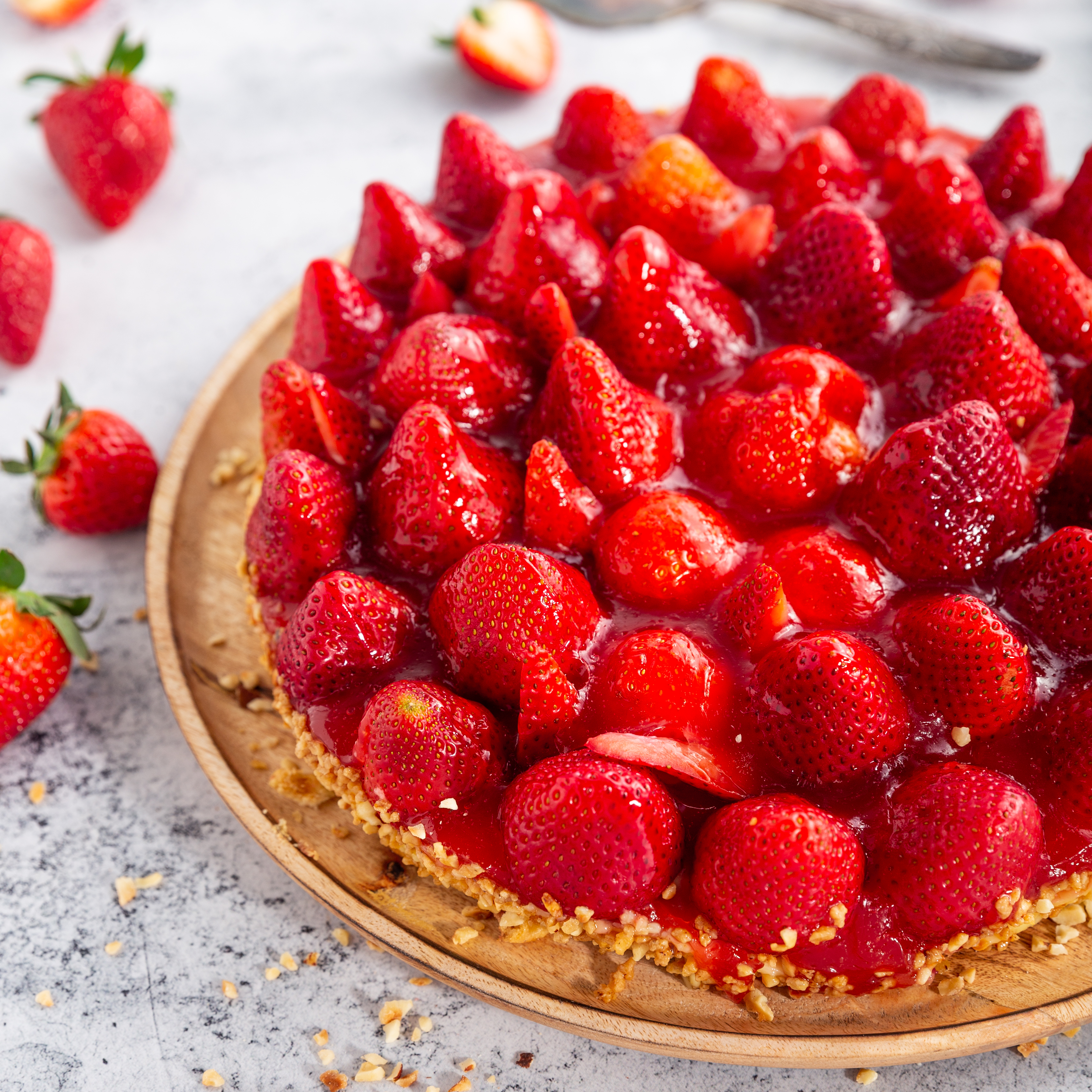Tarta de fresas