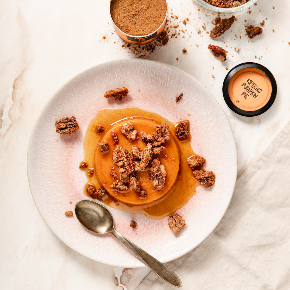 Flan de calabaza