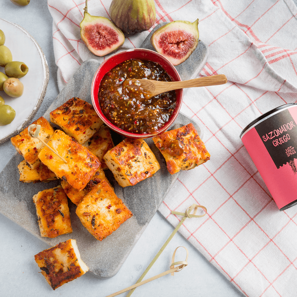 Halloumi en airfryer