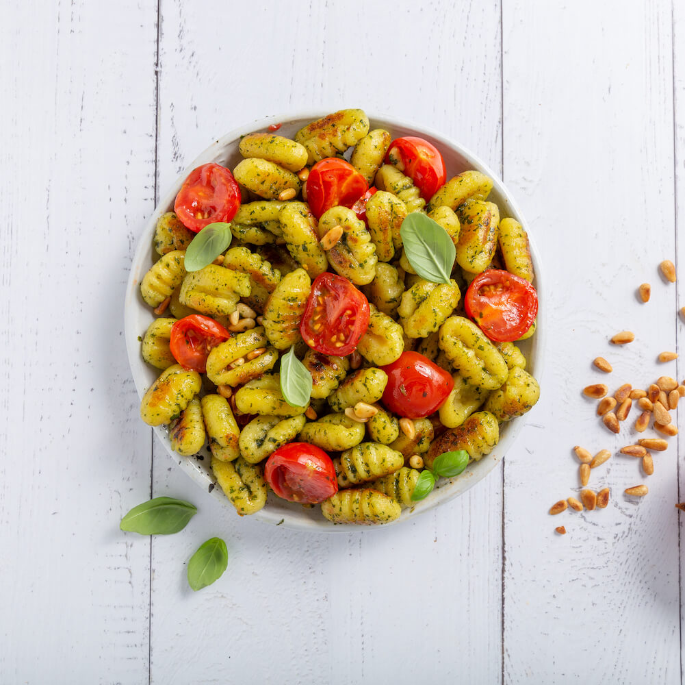 Ñoqui con pesto verde Receta JUST SPICES