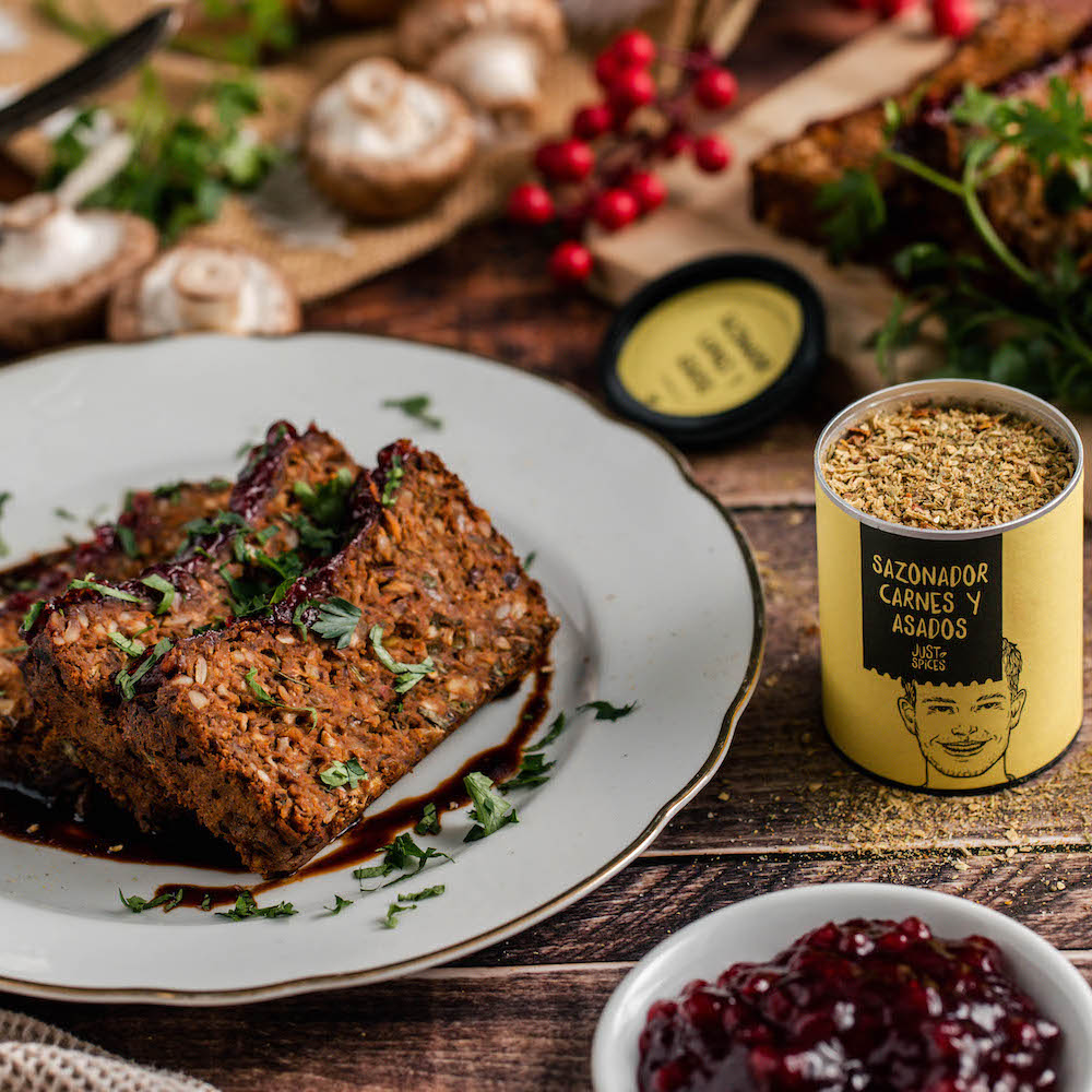 Pastel de lentejas vegano en salsa Receta JUST SPICES