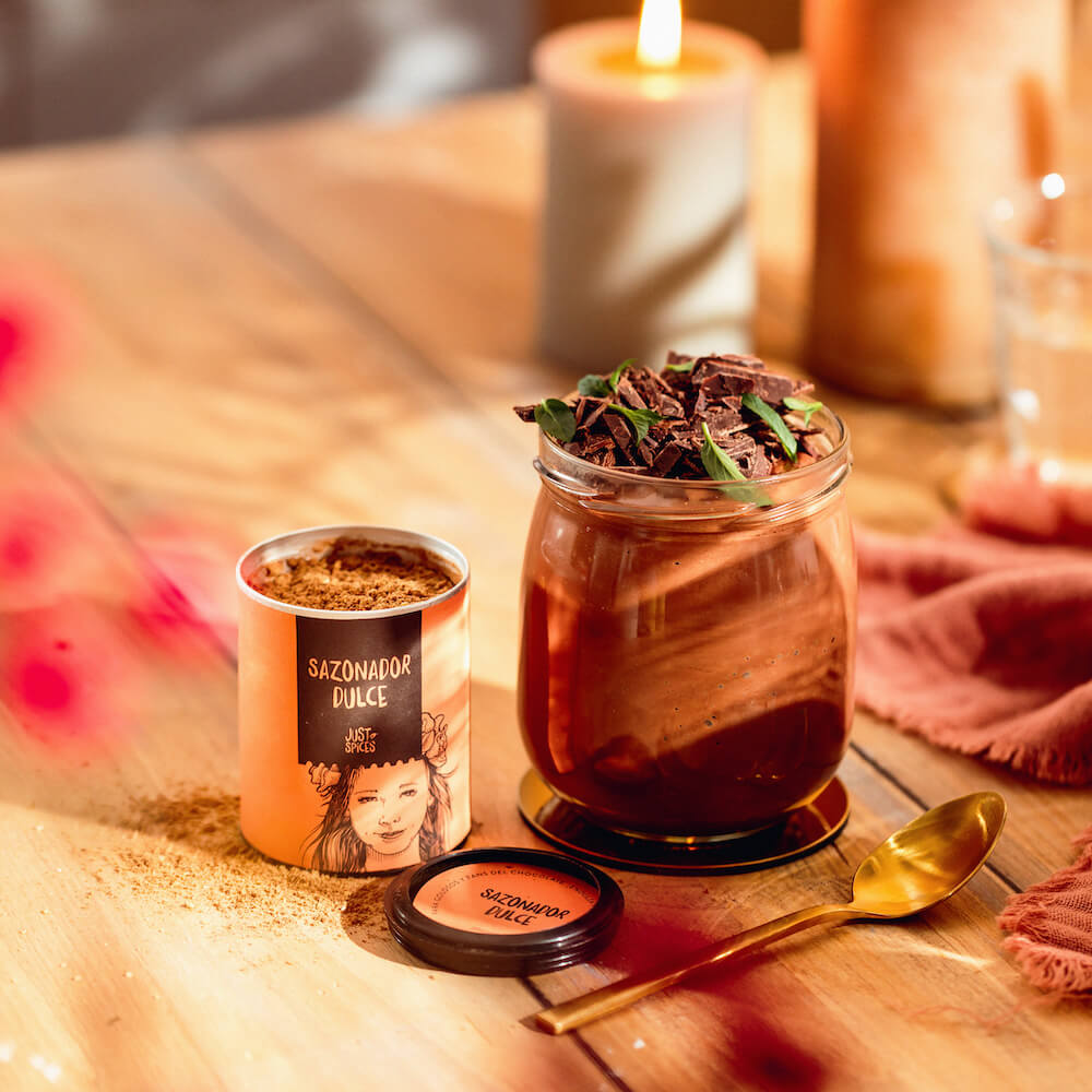 Mousse de chocolate vegana