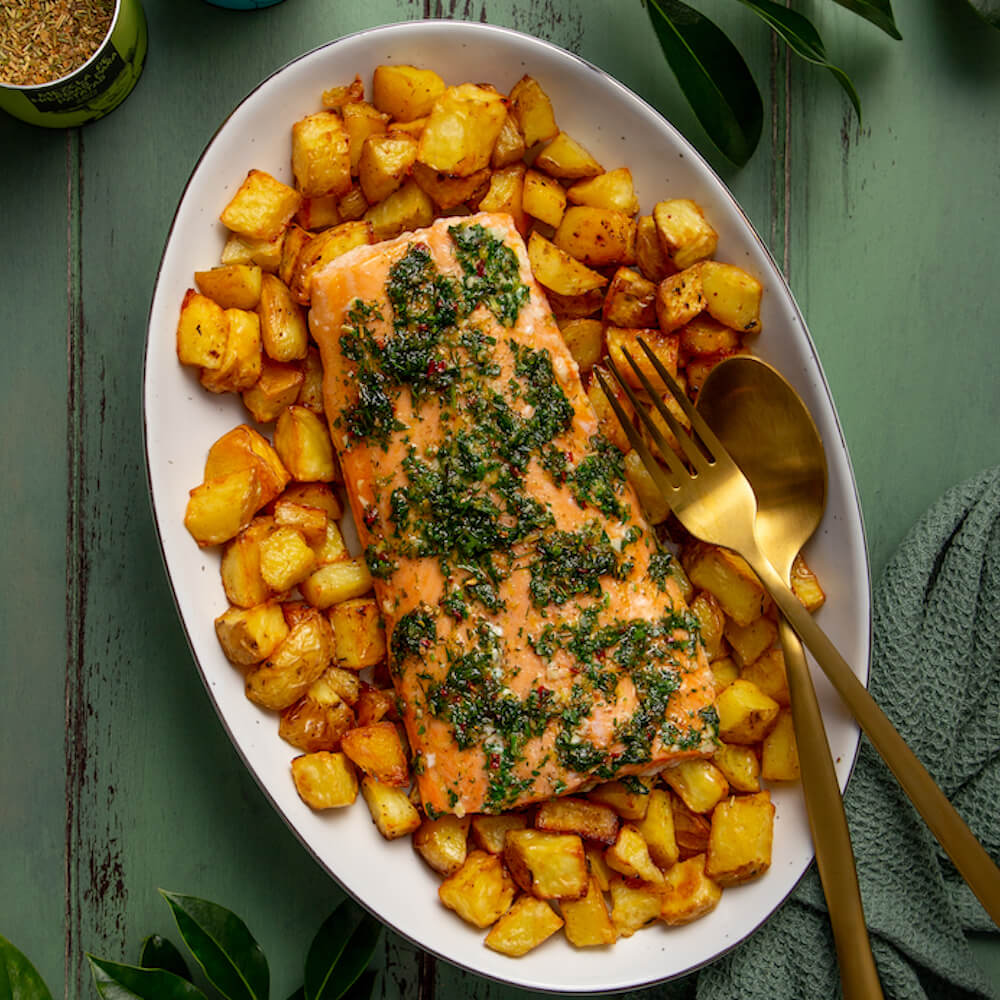 Salm n En Freidora De Aire Receta JUST SPICES