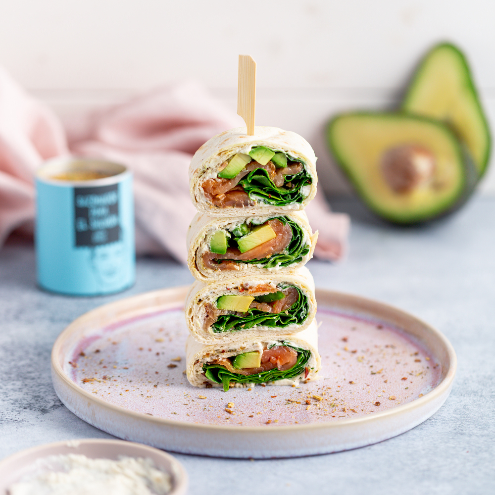 Wrap de salmón