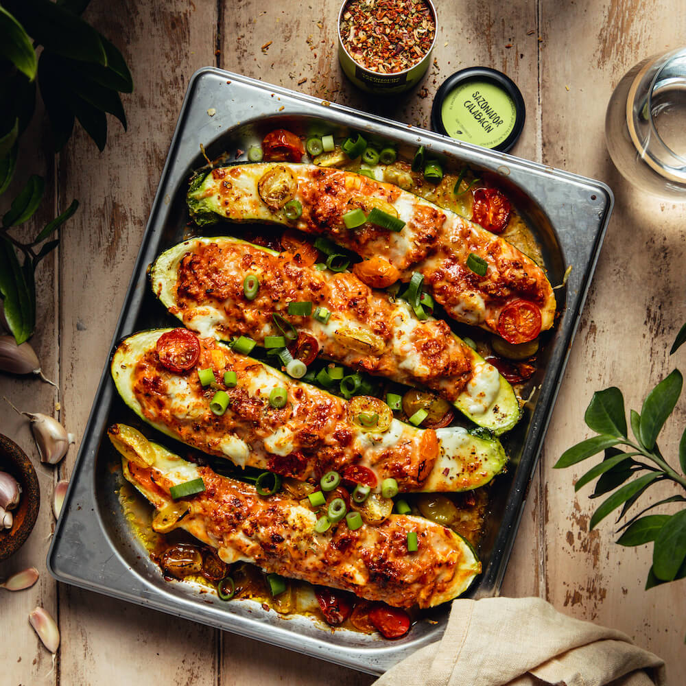 Calabacines rellenos de atún | Receta | JUST SPICES Calabacines rellenos de atún | Receta | JUST SPICES