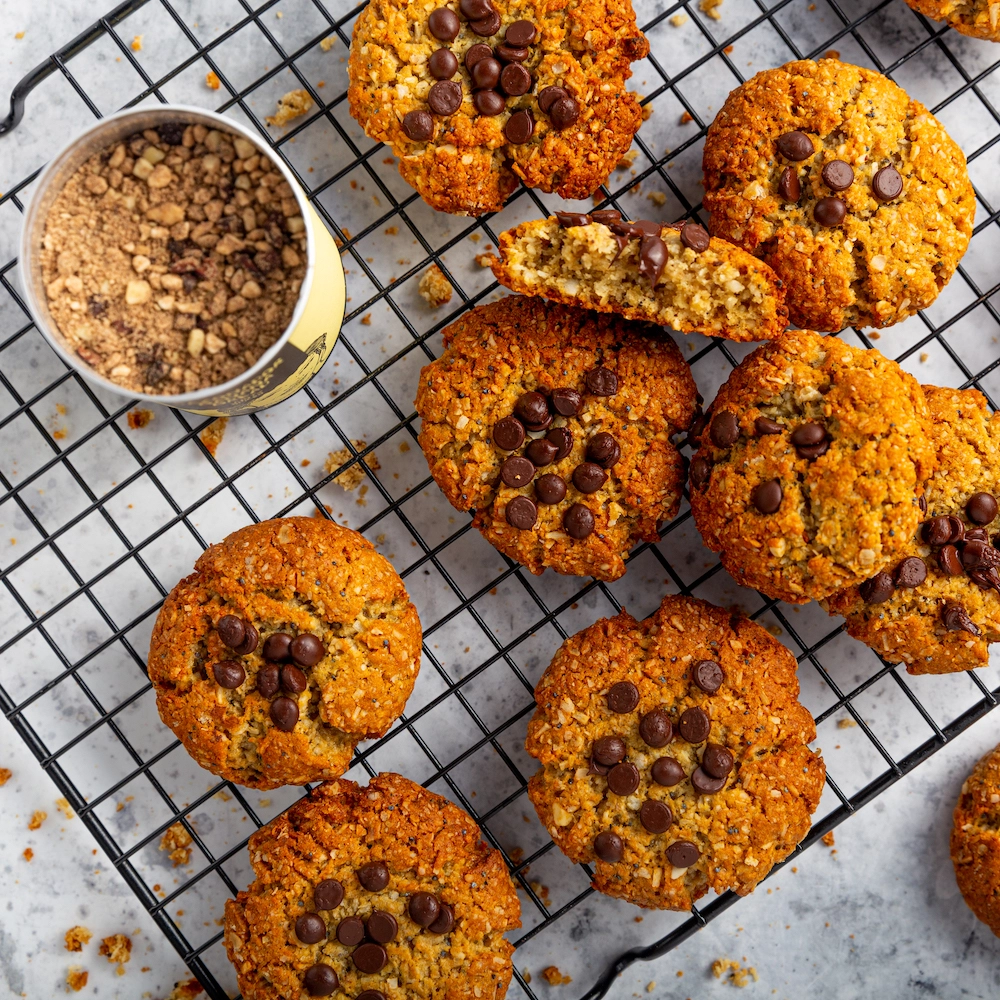 Galletas de avena en airfryer