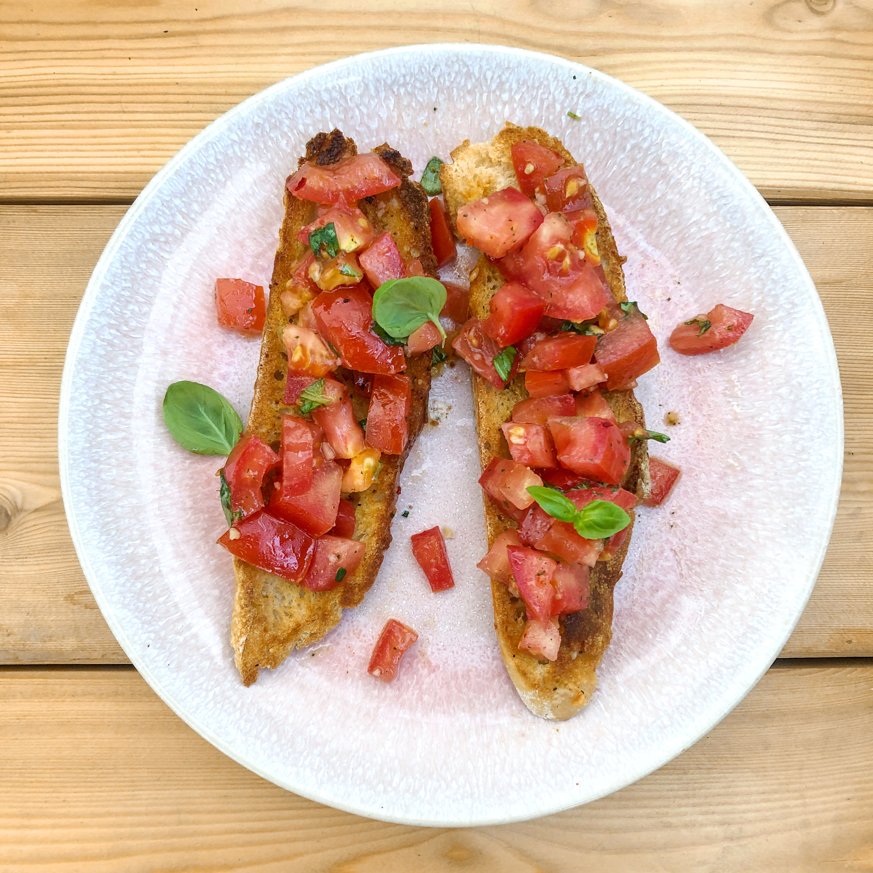 Bruschetta rápida