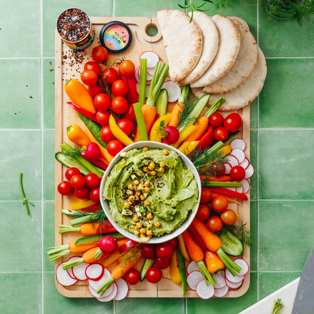 Hummus de aguacate