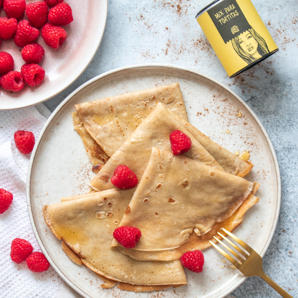 Receta de masa de crepes