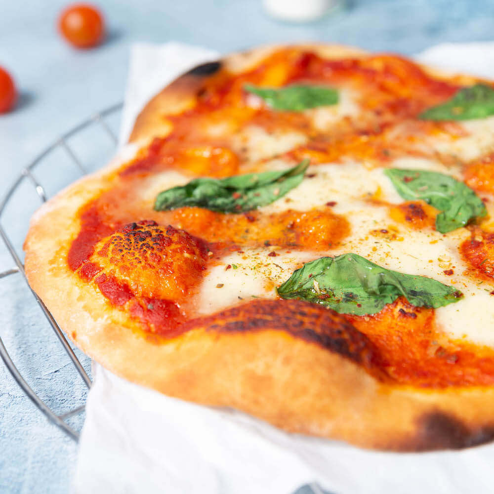 Pizza margarita Receta JUST SPICES