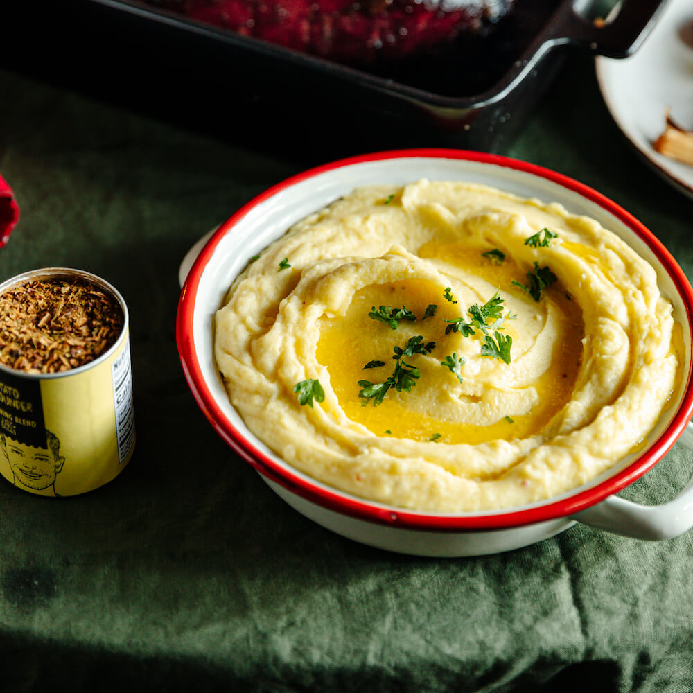 Puré de patatas con ajo