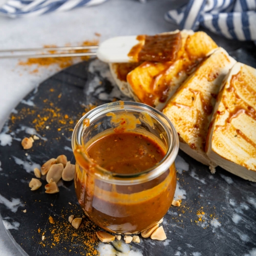 Marinado de tofu