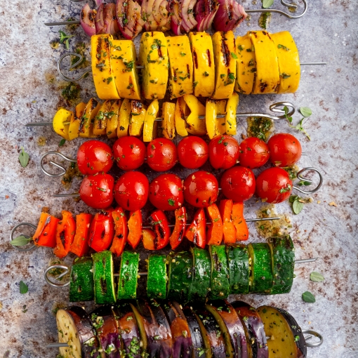Verduras a la parrilla