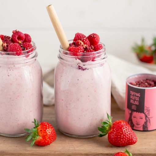 Smoothie de frutos rojos 