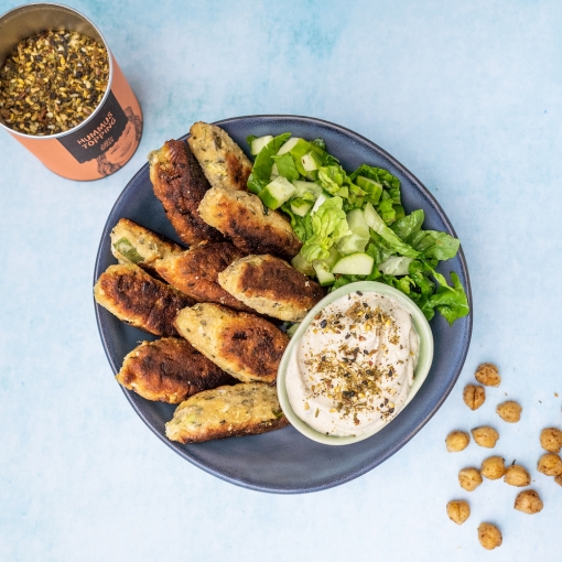 Falafel en freidora de aire