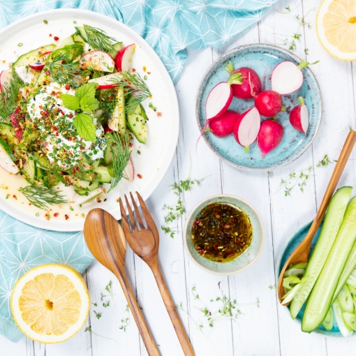 Ensalada de pepino