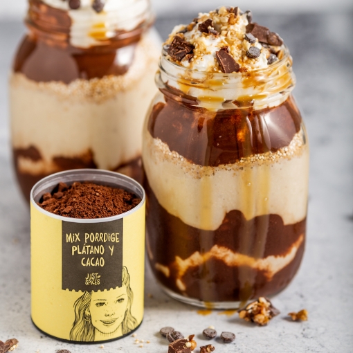 Batido de plátano y cacao