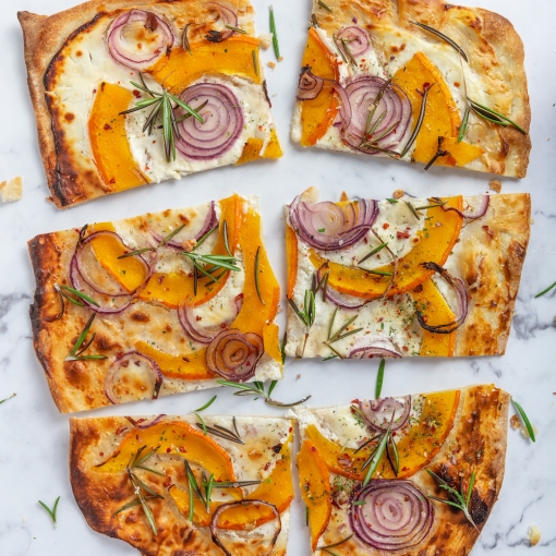 Pizza de calabaza