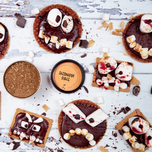 Galletas monstruosas de Halloween