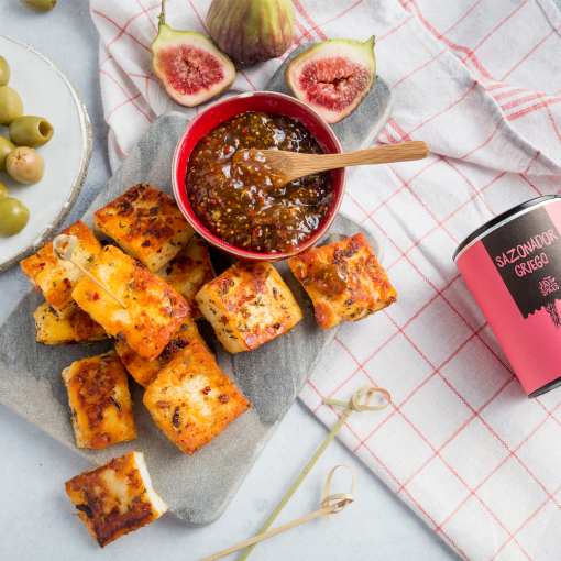 Halloumi en airfryer
