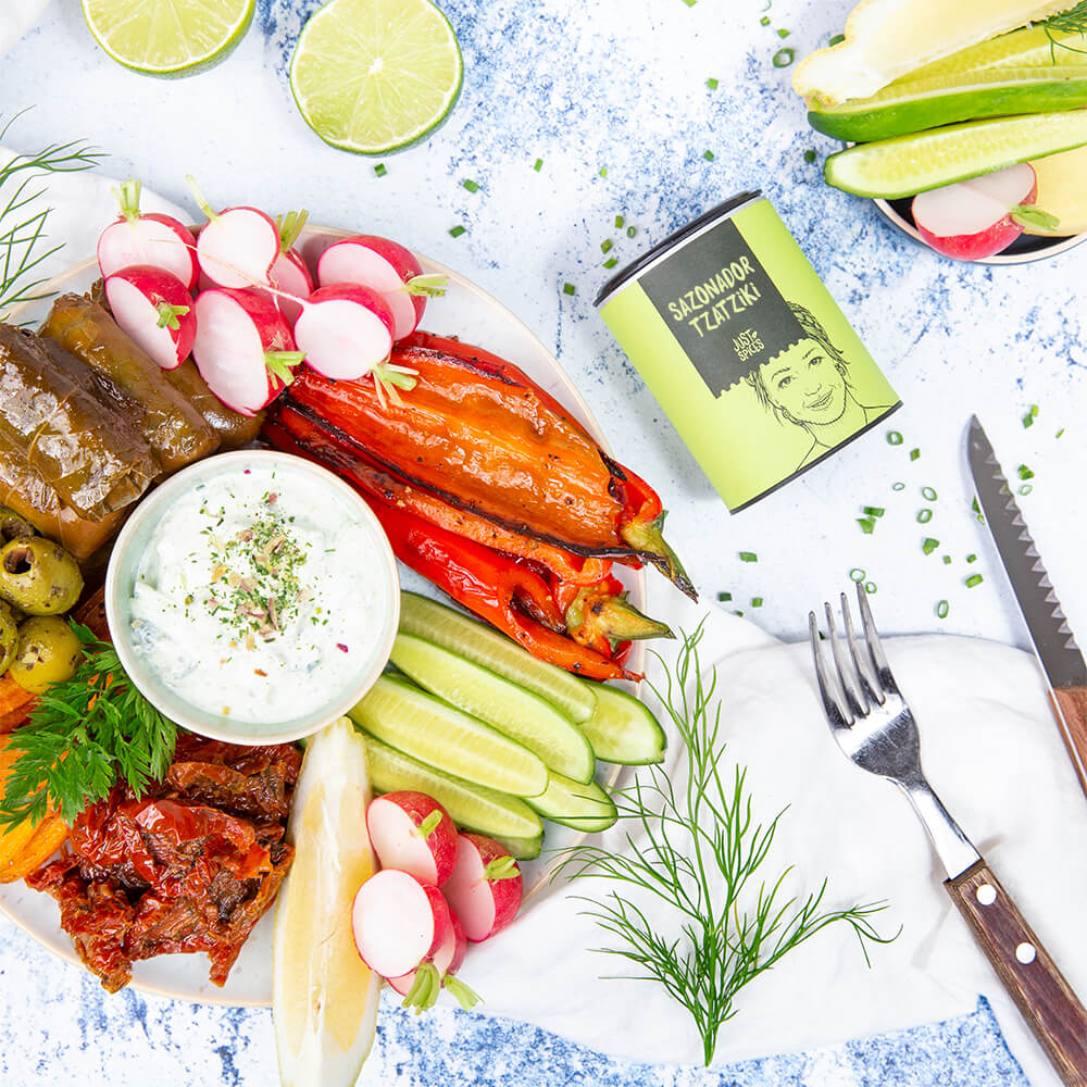 Aperitivo con tzatziki