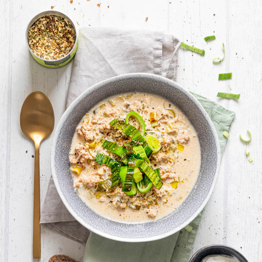 Sopa de puerro
