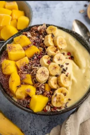 smoothie bowl con coco