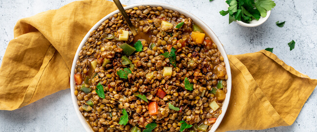 Recetas con legumbres