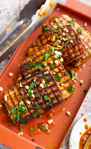 Como cocinar tofu, tofu a la parrilla