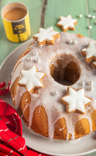 Menú navideño sencillo, bizcocho de canela