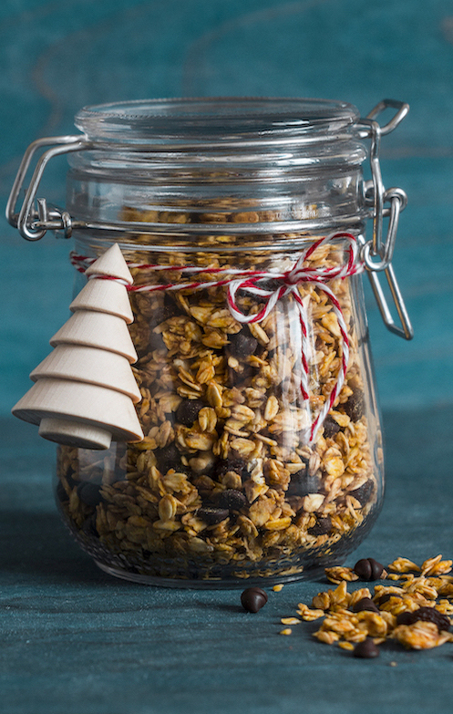 granola casera para regalar