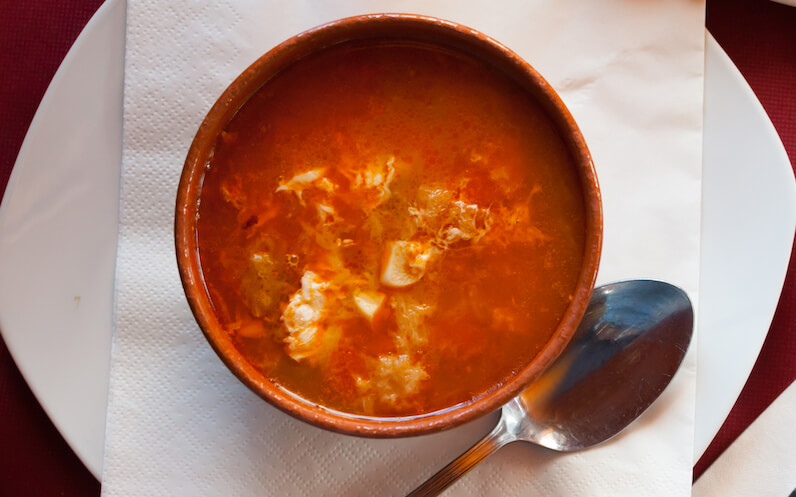 sopa de ajo